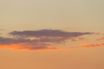 Beautiful clouds on the sky