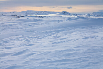 Landscape, Myvatn, North Iceland, Iceland, Europe
