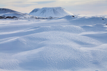 Landscape, Myvatn, North Iceland, Iceland, Europe