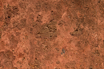 Volcanic lava stone walll
