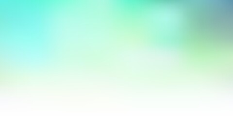 Light green vector blurred template.