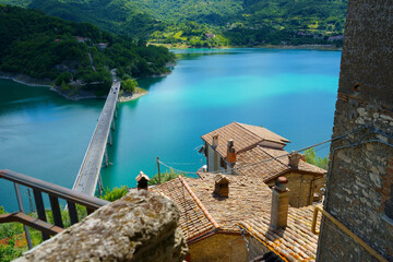 Naklejka premium Italy village