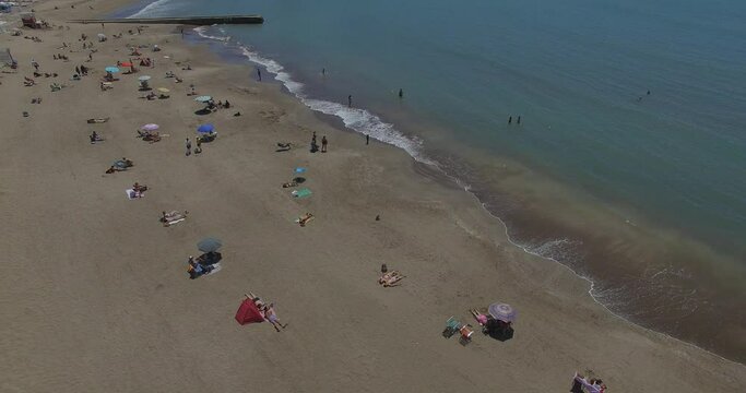 Costa mar del plata toma aerea