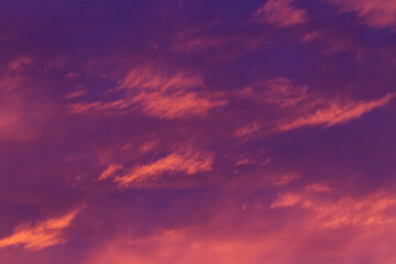 Fototapeta premium Beautiful clouds on the sky