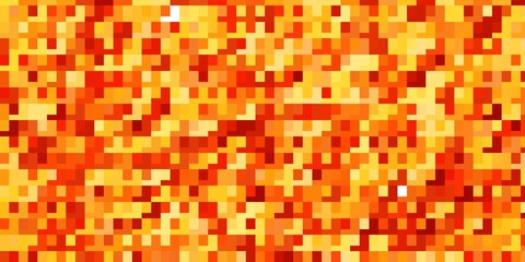 Light Red, Yellow vector template in rectangles. Abstract gradient illustration with colorful rectangles. Best design for your ad, poster, banner.