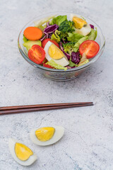 Healthy food vegetable salad