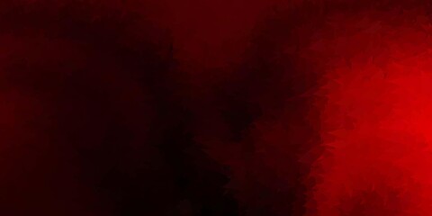 Dark red vector triangle mosaic wallpaper.