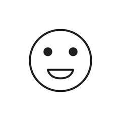 Smiley icon. Pack of symbols for design website, mobile app, printed material, etc.
