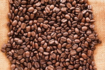 coffee beans for background