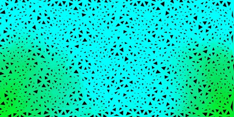 Light green vector polygonal backdrop.