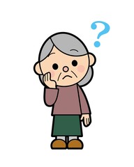 高齢 女性 疑問