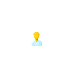 Modern outline style person icon. Premium quality symbols and sign web logo. Simple people pictograms on a white background. - Vector