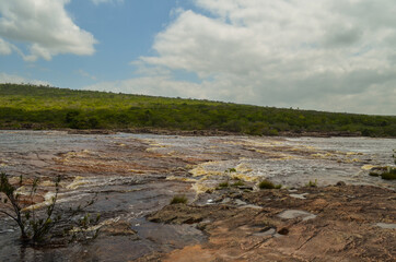 Waterfall at a national park in Brazil