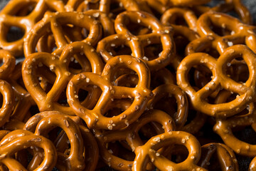 Salty Crunchy Pretzel Crackers