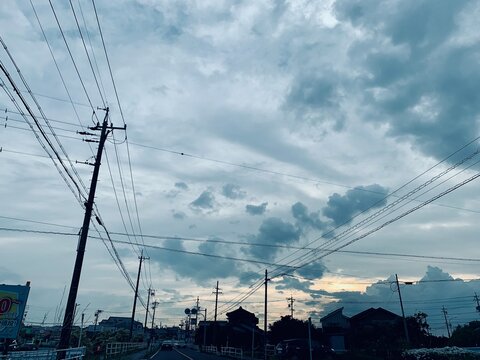 曇り空