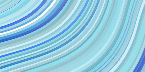 Light BLUE vector layout with circular arc. Gradient illustration in simple style with bows. Best design for your ad, poster, banner.