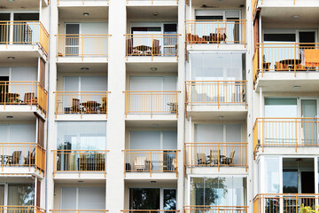 Obraz premium Architectural detail at Balaton Lake, Siofok Resort, Hungary, Europe