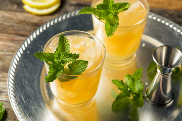 Refreshing Boozy Whiskey Smash