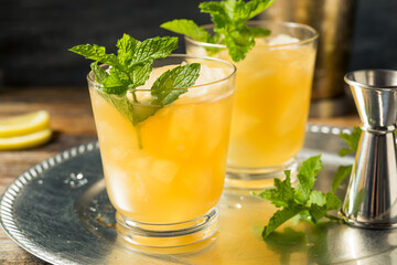 Refreshing Boozy Whiskey Smash
