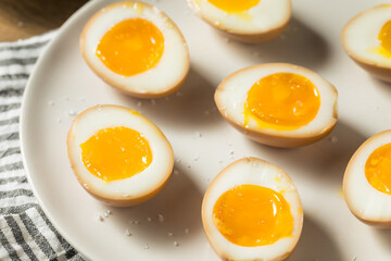 Homemade Unami Soy Sauce Eggs