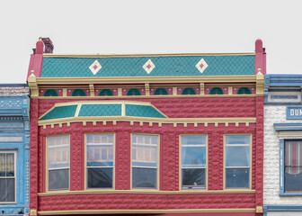 ornate details on a 19th century building