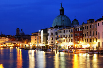 Fototapeta na wymiar Venice in sunset light, Italy, Europe