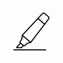 Outline marker icon.Marker vector illustration. Symbol for web and mobile