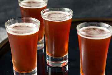 Boozy Refreshing Red Headed Shots