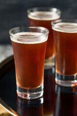 Boozy Refreshing Red Headed Shots