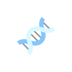 DNA icon. Simple color vector elements of knowledge icons for ui and ux, website or mobile application