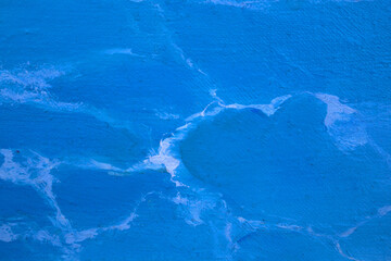 Sea painting waves painted on canvas with oil paints creative background for design