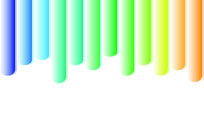 vector illustration of a set of colorful labels