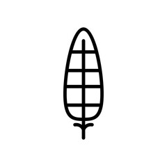 Wing bird icon. Simple line, outline vector elements of feather icons for ui and ux, website or mobile application