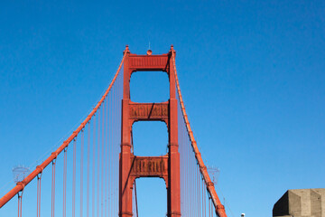Fototapeta premium Golden Gate Bridge from San Francisco