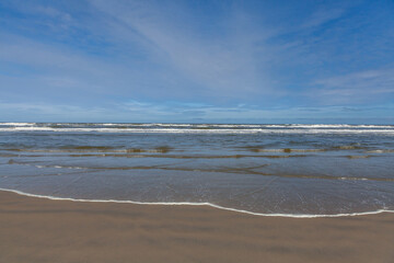 Beach, dunes and sea at Ameland