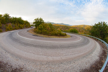 road in the mountains