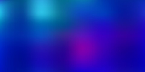 Light blue, red vector abstract blur template.