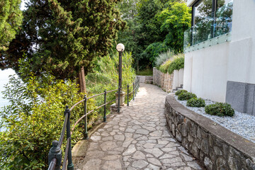 An der Lungomare zwischen Volosko, Opatija und Lovran