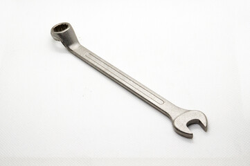 combination wrench close up view