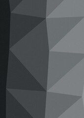 Gun Metal Grey color Abstract color Low-Polygones Generative Art background illustration