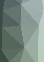 Celadon color Abstract color Low-Polygones Generative Art background illustration