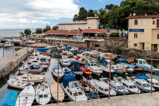 An der Lungomare zwischen Volosko, Opatija und Lovran