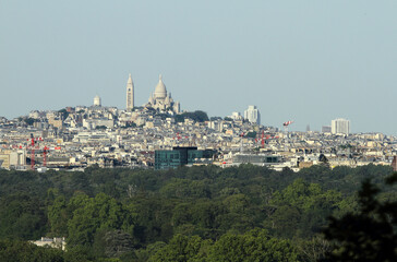 Fototapeta na wymiar Sacré Coeur de Montmartre