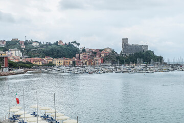 Obraz premium landscape of Lerici and his castle
