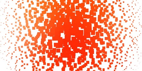 Light Orange vector texture in rectangular style. Illustration with a set of gradient rectangles. Pattern for business booklets, leaflets