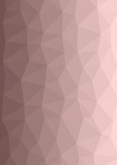 Apricot Blush color Abstract color Low-Polygones Generative Art background illustration