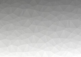 Bright White color Abstract color Low-Polygones Generative Art background illustration