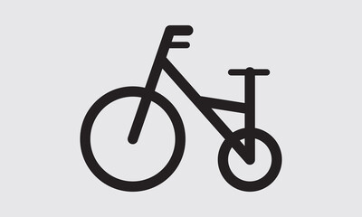 riding bicycle icon, sign symbol vector illustration