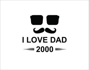 Happy Father's Day. lettering Best dad in the world.