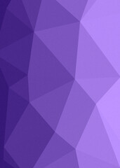 Scarlet color Abstract color Low-Polygones Generative Art background illustration